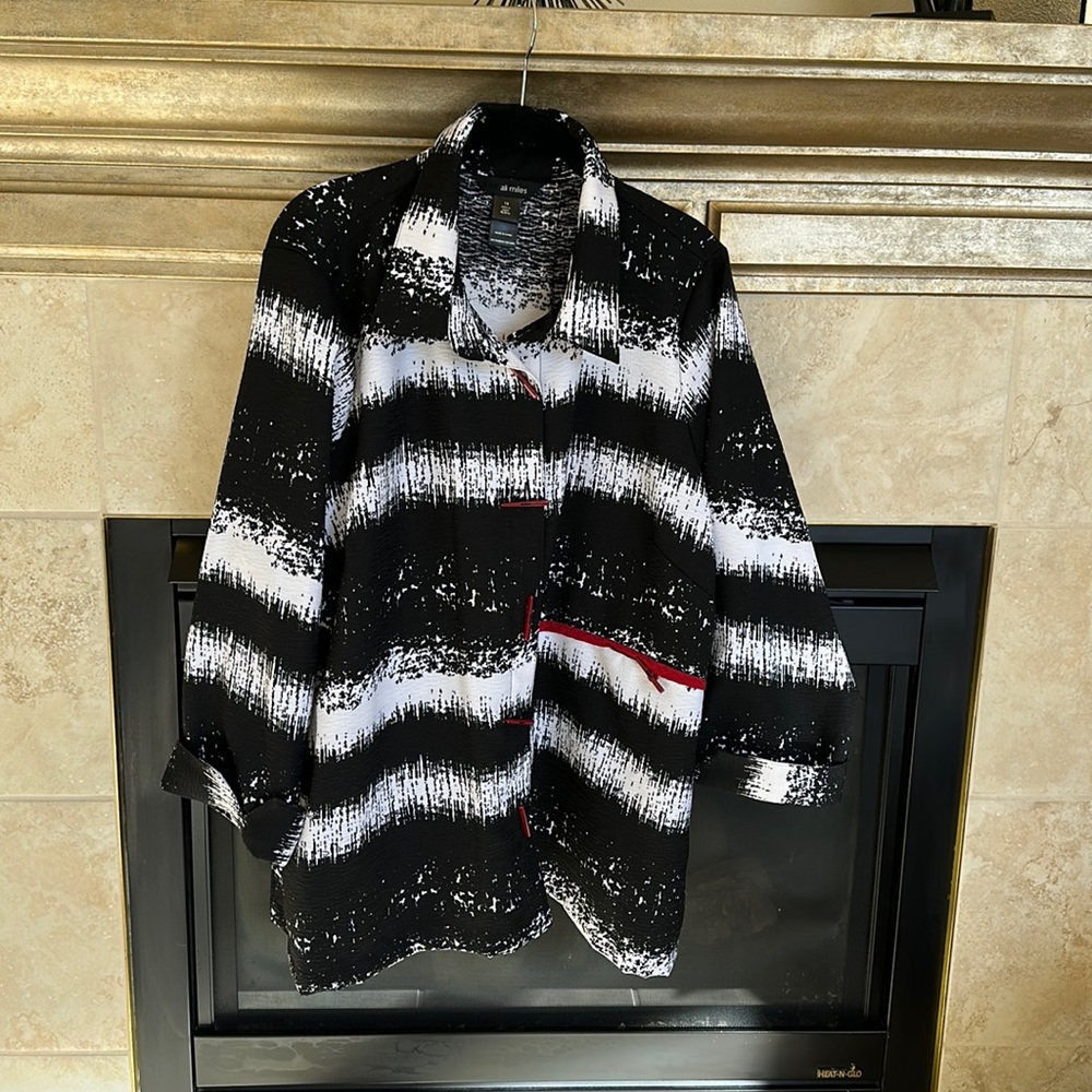 Ali Miles size 1X blouse NWT